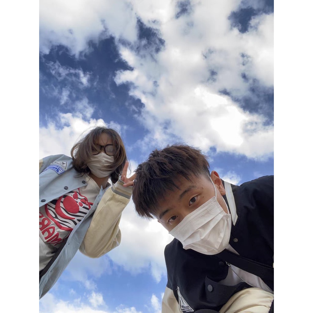 Áo khoác bóng chày dáng rộng in họa tiết cá tính phong cách Hàn Quốc cho nam