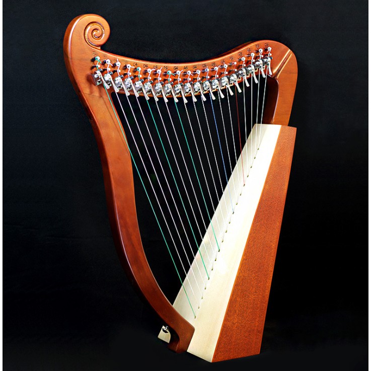 Đàn lyre harp 2 khóa cao cấp Katane-M38K01S Tặng đàn Kalimba 34 phím Seeds Bảo hành thân đàn 10 năm