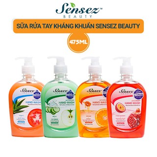 Nước Rửa Tay Dưỡng Da Kháng Khuẩn Sensez Beauty Dưỡng Ẩm Mềm Da - 475ml