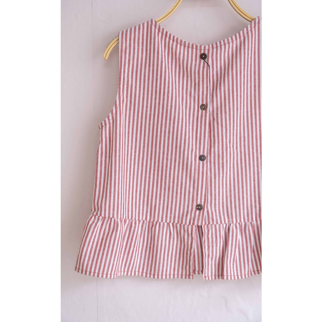 Áo sát nách Linen nữ - Nhà Của Moon