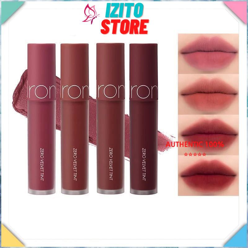 Son romand zero [Hot New_Hàng Auth]  Son kem lỳ mềm môi Romand Zero Velvet Tint lâu trôi