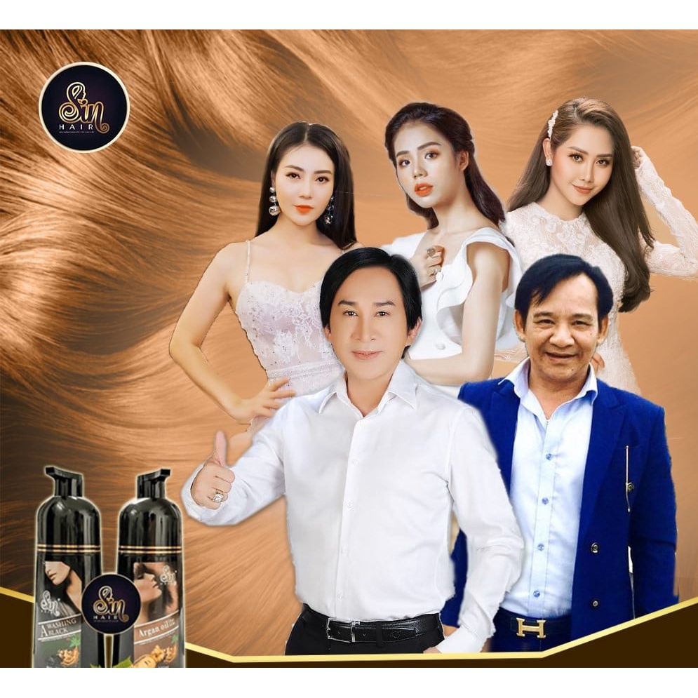 Dầu gội phủ bạc nhuộm tóc Nhật Bản Sin Hair - Cam kết chính hãng