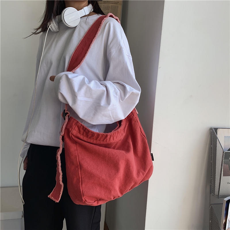 Túi Xách Canvas Cỡ Lớn Thời Trang Hàn Quốc 2022 Cho Nam