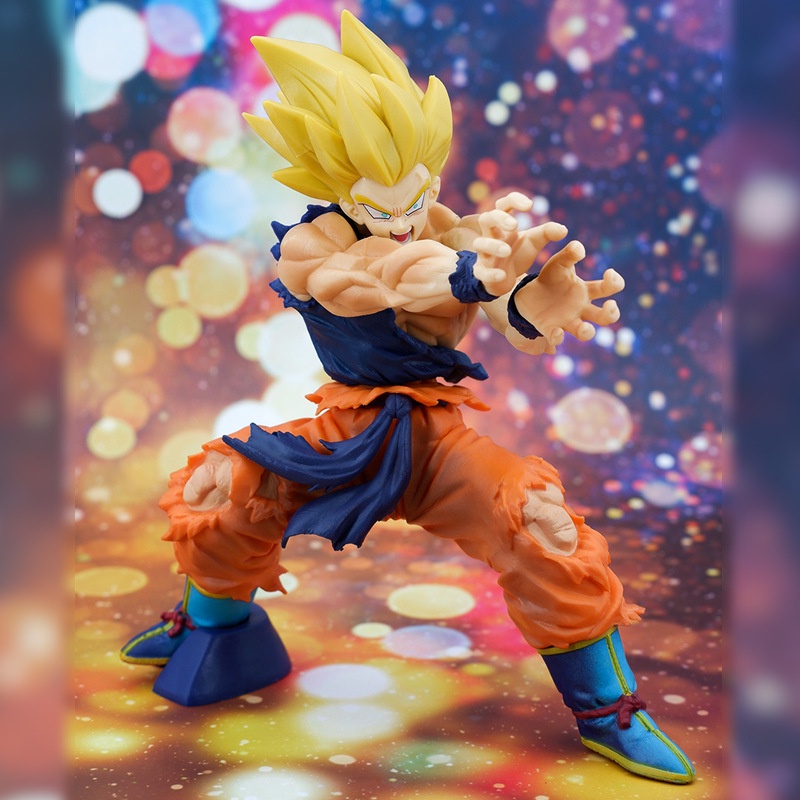 Mô hình Son GoKu bắn chưởng Kame cực đẹp - Mô hình Dragonball