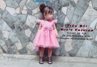 Đầm công chúa phối hoa