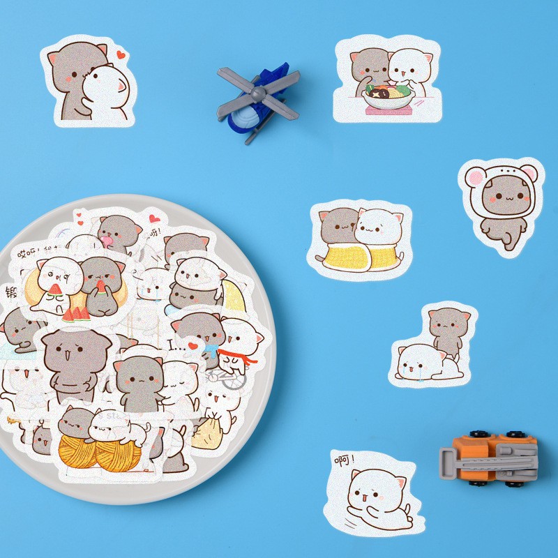 Set 40 Sticker Icon facebook | Sticker Dán Nón Bảo Hiểm Chống Nước