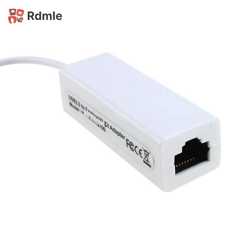 Bộ Chuyển Đổi Mạng Lan Rdmle Usb 2.0 Sang Rj45 Ethernet Lan 10 / 100mbps Cho Win 7 / 8 / 10