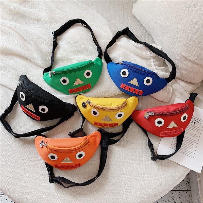 Túi đeo chéo họa tiết hoạt hình dễ thương cho bé phong cách Hàn Quốc