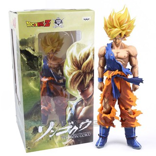 Mô hình super saiyan son goku smsp cao 35cm - dragon ball
