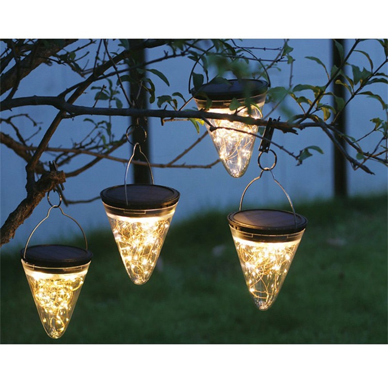 Đèn LED Năng Lượng Mặt Trời Chống Thấm Nước Trang Trí Sân Vườn