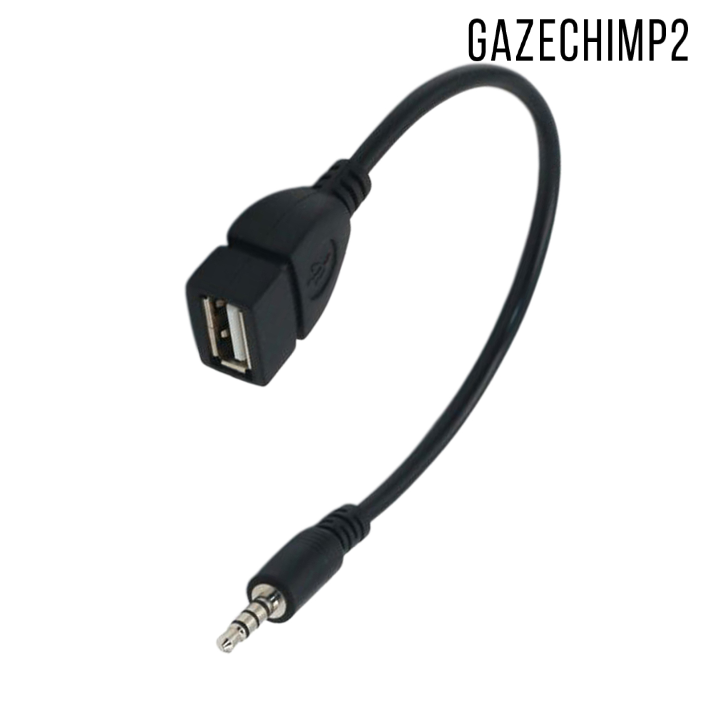 Cáp Chuyển Đổi Âm Thanh Gazechimp2 3.5mm Male Aux Sang Usb Female Cho Xe Hơi