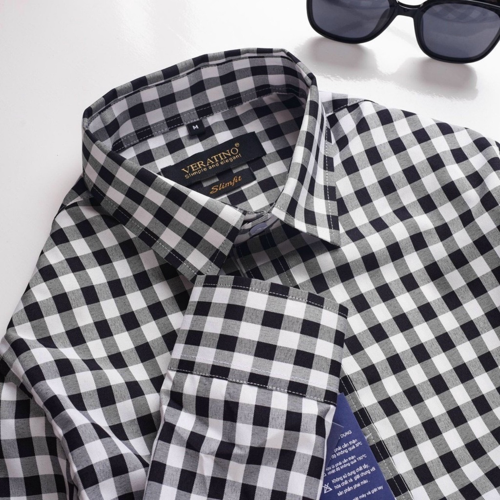 Áo Sơ Mi Nam Kẻ Caro Nam Chất Đẹp Hàng VNXK | BigBuy360 - bigbuy360.vn