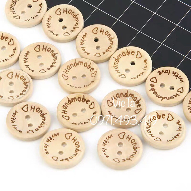 Cúc Gỗ HandMade
