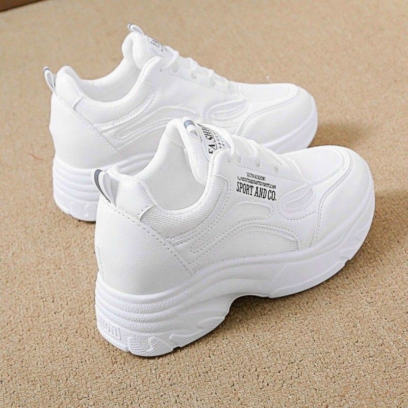 (VIDEO ẢNH THÂT) GIÀY Sneaker GIÀY ĐỘN ĐẾ 6 Phân Siêu Hot Viền chữ cá tính ANDCO