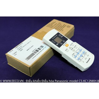 Điều khiển chính hãng điều hoà panasonic model cs-kc9nkh-8, cs-kc12nkh-8, cs-kc18nkh-8, cs-kc24nkh-8
