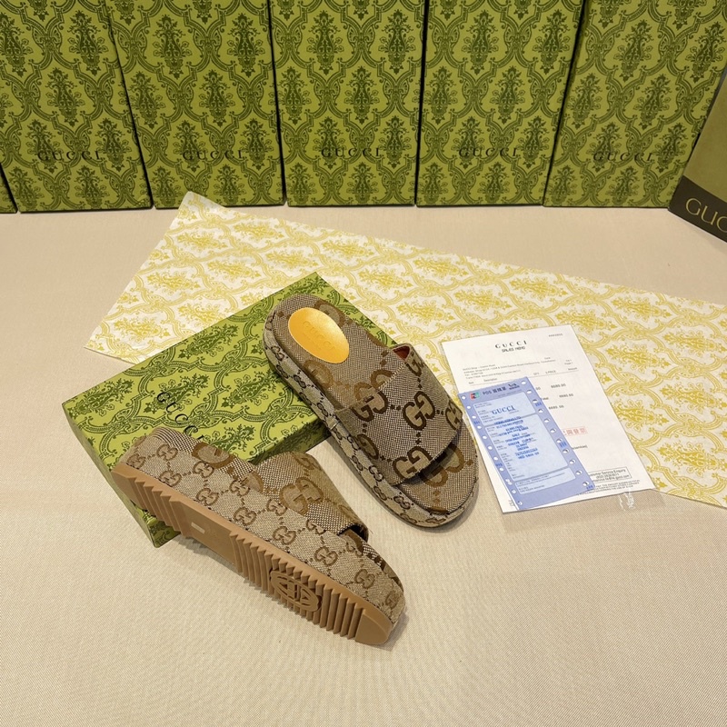 Lê Gucci Xuồng 3 Màu Nâu Xanh Bò Full Size 35-39  -  By Anh Dinh Phuong