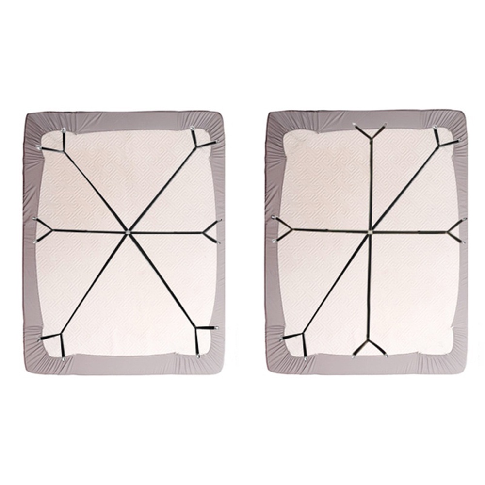 Dây Đai Cố Định Ga Giường 6 Mặt Chống Trượt Co Giãn 3 Chiều