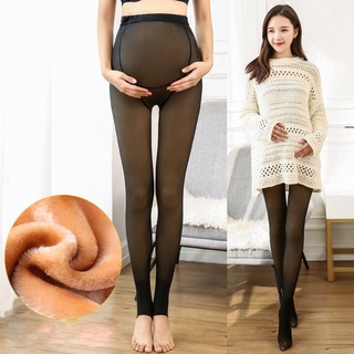 Quần tất bầu 3D lót lông CÓ CHUN CHỈNH