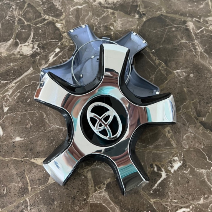 [ CÓ SẴN]  Logo chụp mâm, ốp lazang bánh xe ô tô Toyota Land Cruiser TY-425 - GIÁ 1 CHIẾC
