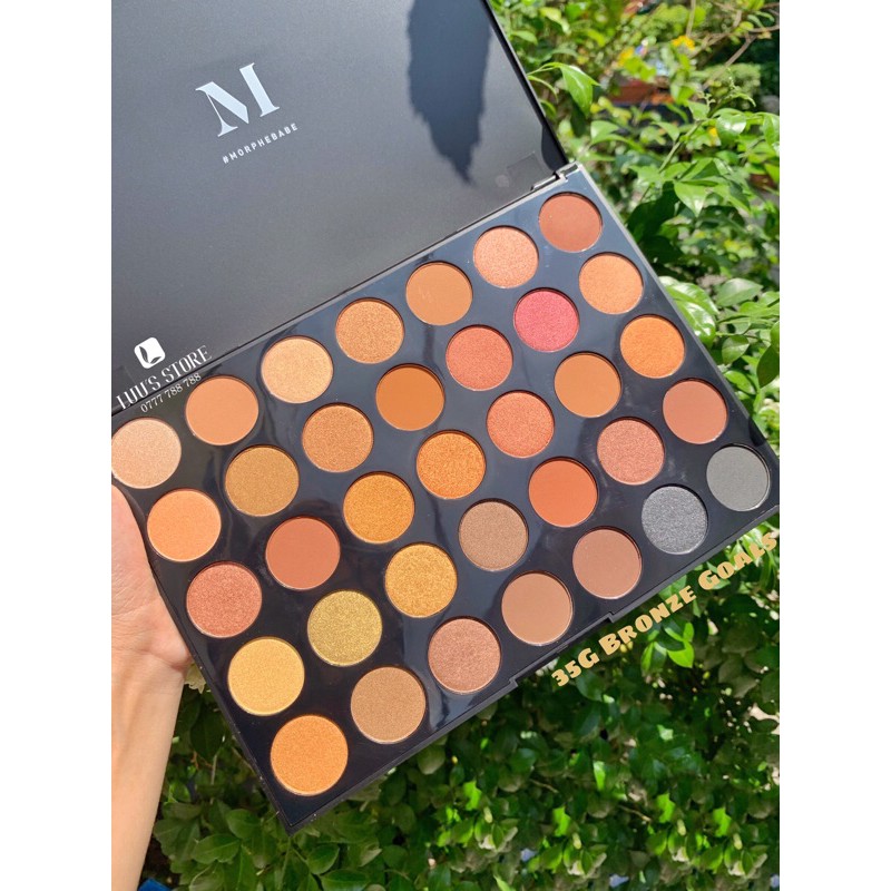 Bảng Phấn Mắt Morphe 35G Bronze Goals