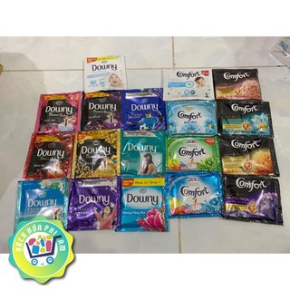 Combo nước xả vải Downy - Comfort đủ mùi