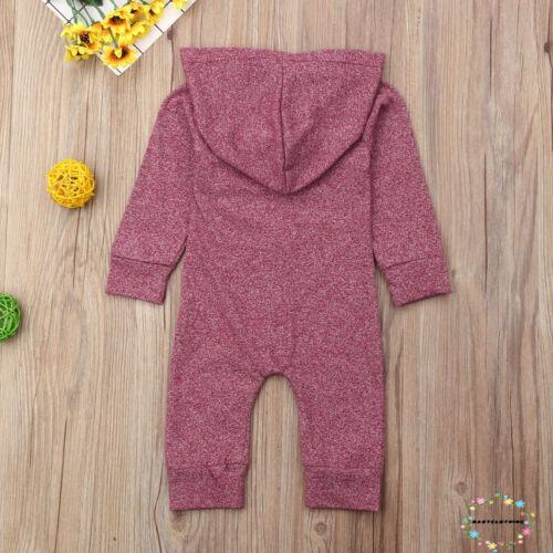 Jumpsuit dài có nón cho bé 0-24 tháng tuổi