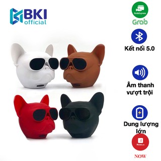 Loa bluetooth mini đầu chó bull f4 nghe cực chất