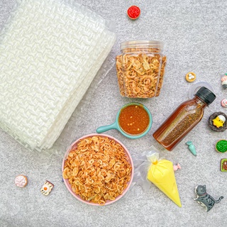 Combo bánh tráng siêu mỏng sốt mỹ vị/ sốt tắc đỏ . Bánh Tráng Vân Nguyễn