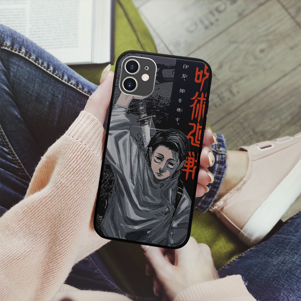 Ốp lưng jujutsu kaisen poster cho iphone đủ dòng từ 6 - 13 MBW20220019