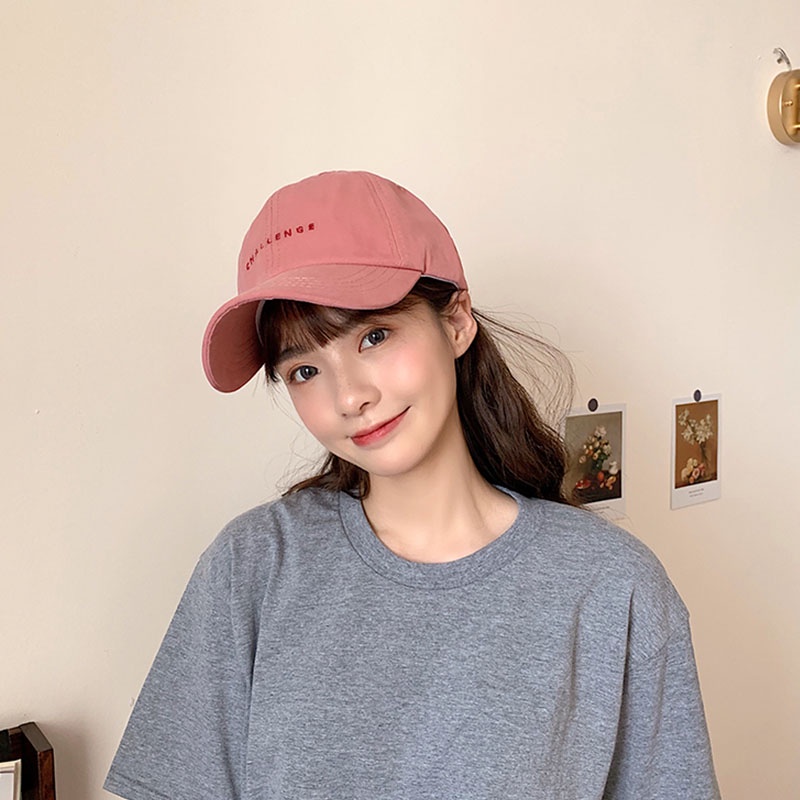 Mũ Lưỡi Trai Thêu Chữ Challenge Thời Trang Cho Nam Nữ