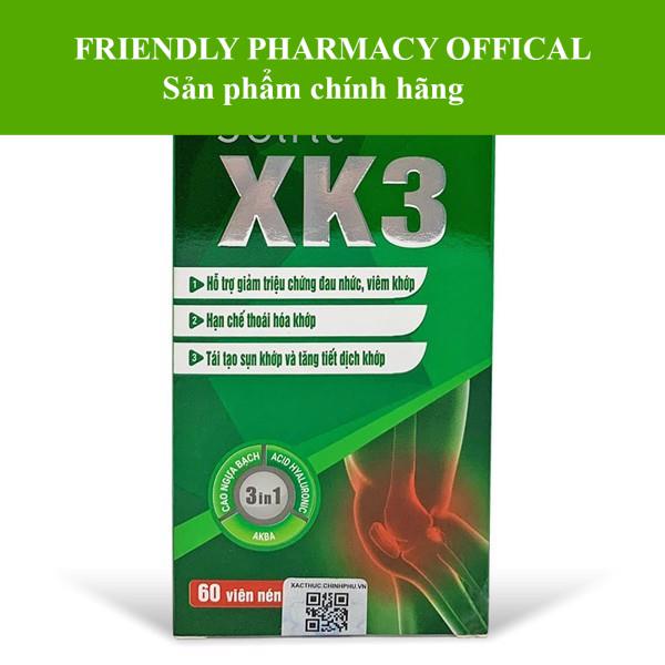 JointXK3 – Hỗ trợ giảm đau xương khớp (Hộp 60 viên)