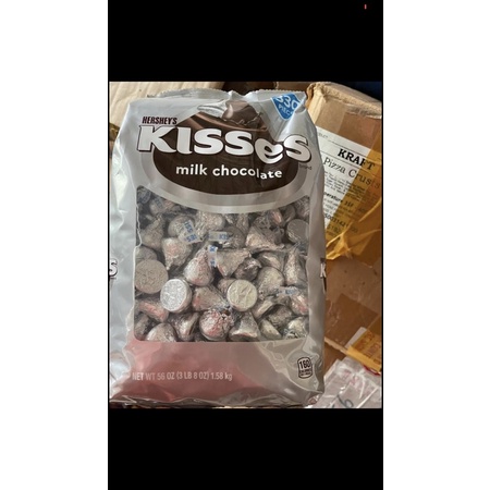 HERSHEY’S KISSES MILK CHOCOLATE 330 VIÊN- MẪU MỚI