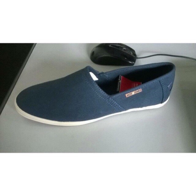 Giày lười vải nam 