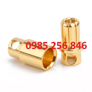Jack / giắc bắp chuối 2.0mm, 3.0mm 3.5mm, 4mm, 5mm, 5.5mm, 6mm, 6.5mm, 8mm cho tàu, xe, máy bay điều khiển từ xa