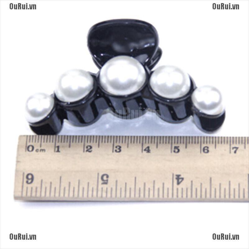 Kẹp Tóc Giả Đính Ngọc Trai Thanh Lịch Dành Cho Nữ