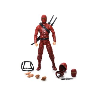 Mô hình Articulated Icons Ninja đỏ Crimson Fury
