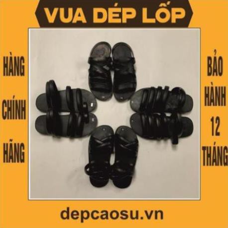 Dép cao su Bác Hồ nhiều mẫu nhiều quai thương hiệu VUA DÉP LỐP Phạm Quang Xuân, chính hãng, có bảo hành, ảnh thật