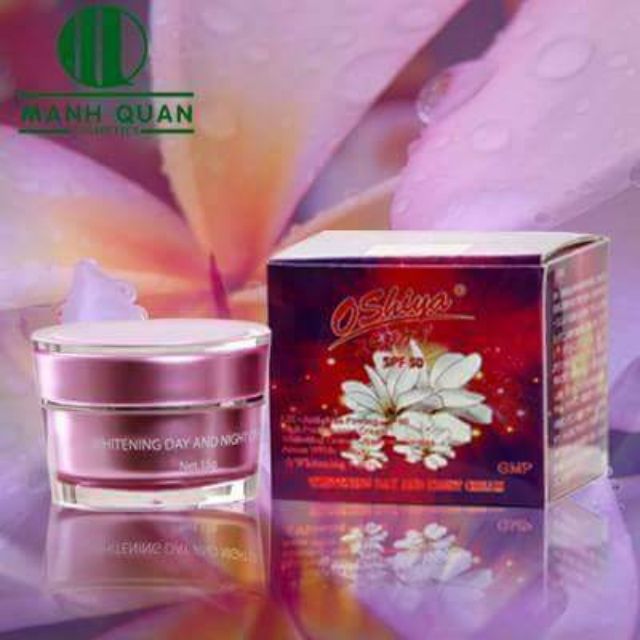 Kem oshiya-dưỡng trắng ngày và đêm(chuẩn chính hãng)