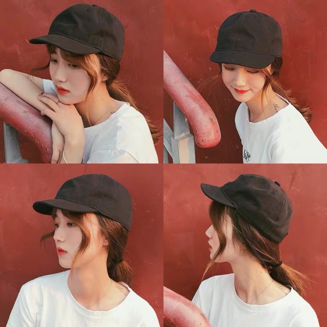 Mũ lưỡi trai ngắn phong cách Nhật Bản