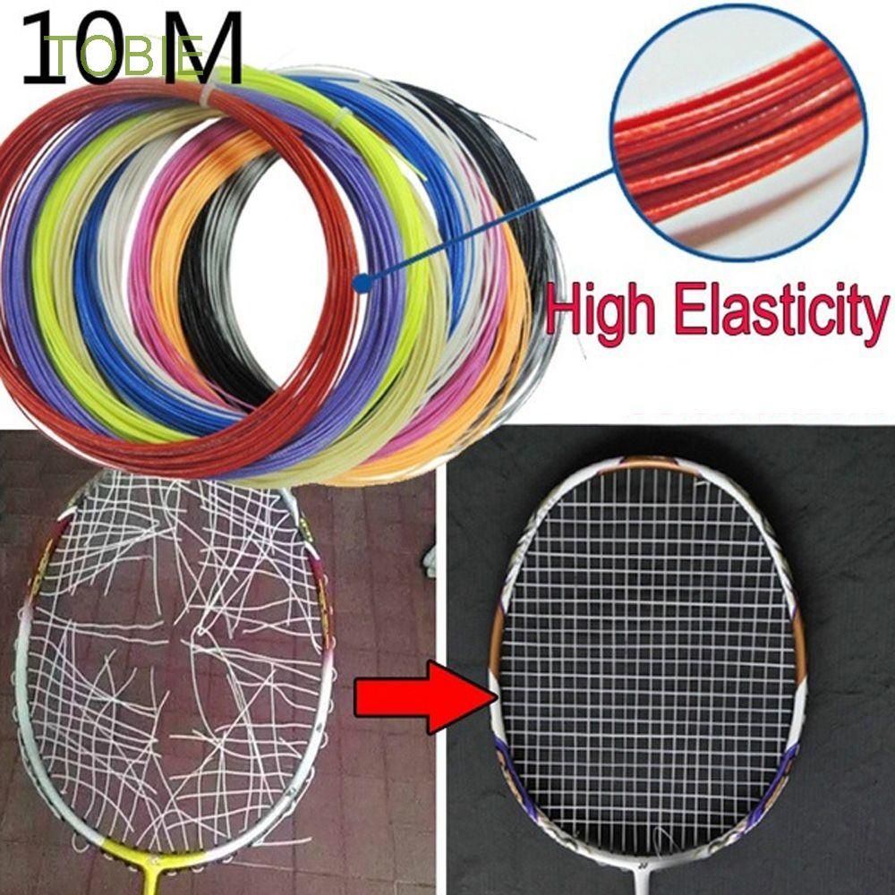 Dây Vợt Tennis/Cầu Lông Nylon Co Giãn Cao 10M 0.76MM