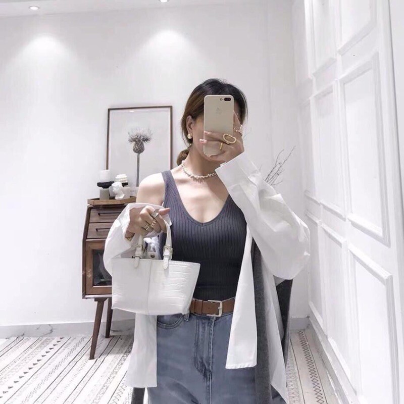 Áo bra len tăm dáng dài siêu sang