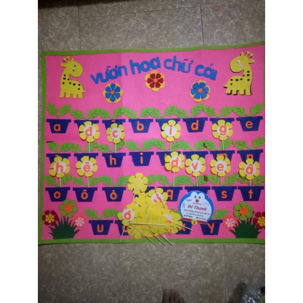 Vườn hoa chữ cái