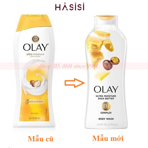 SỮA TẮM OLAY - Ultra Moisture Body Wash 650ml