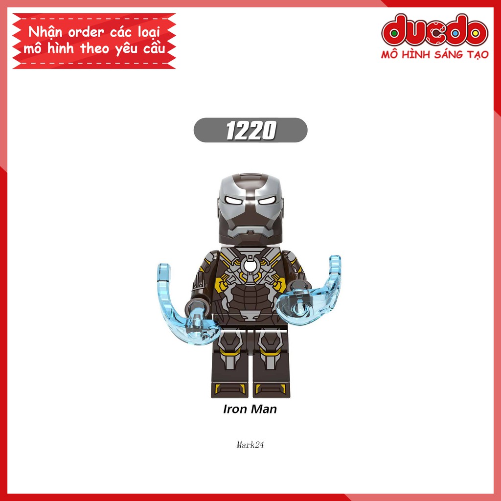 Minifigures các bộ giáp cực đỉnh của Iron Man - Đồ chơi Lắp ghép Xếp hình Mô hình Mini XINH X0253