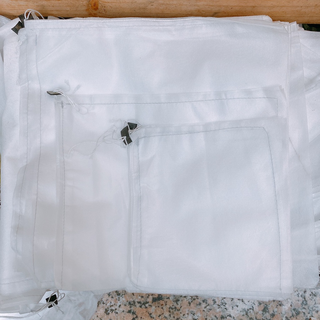 10 túi vải bọc trái cây tránh côn trùng, ong ruồi châm chích