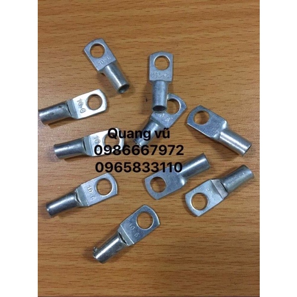 Combo 10 đầu cos SC 4_6_8_10 đồng mạ kẽm