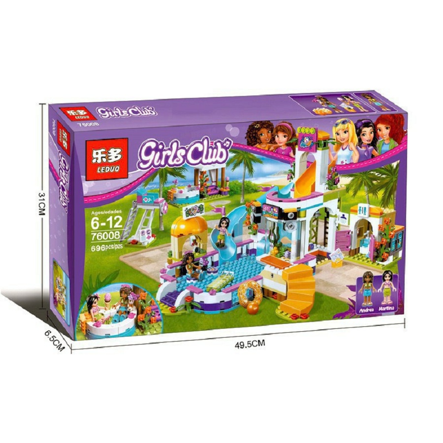 Bộ Lego Xếp Hình Friends Biệt Thự Của Andrea & Martina (332 Mảnh)cho bé gái