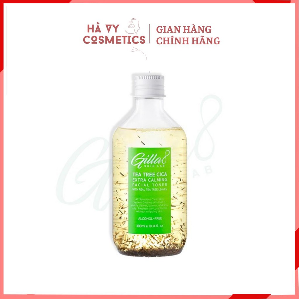 [Mã 153FMCGSALE1 giảm 10% đơn 250K] Nước cân bằng lá trà bay GILLA8 Tea Tree Cica Extra Calming Facial Toner 300ml | WebRaoVat - webraovat.net.vn