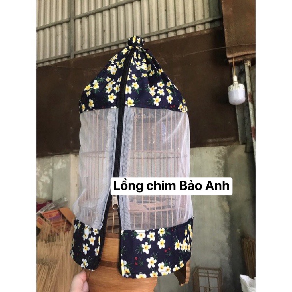 áo lồng chim khuyên siêu cao cấp họa tiết -Phụ kiện lồng chim Bảo Anh