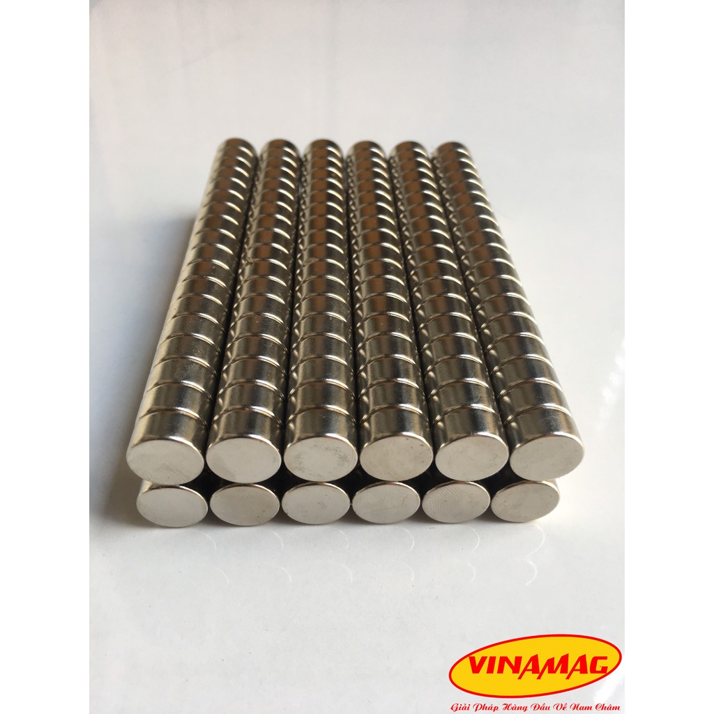 Nam châm vĩnh cửu siêu mạnh - Nam châm đất hiếm Ø 12x5
